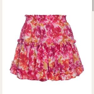 MISA LA Marion ruffle mini skirt NWOT never worn